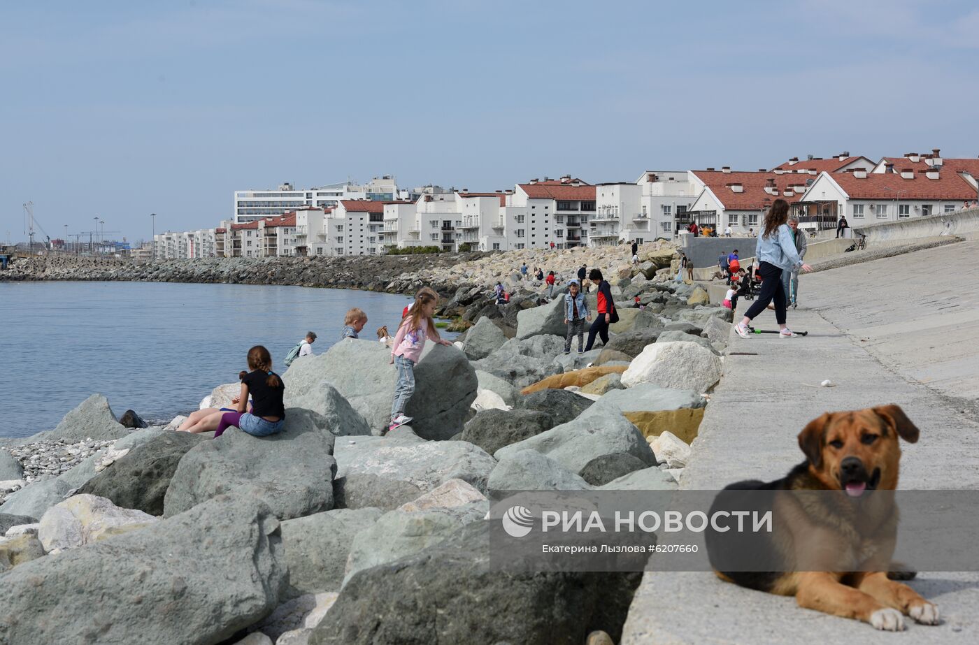 Набережная в Сочи