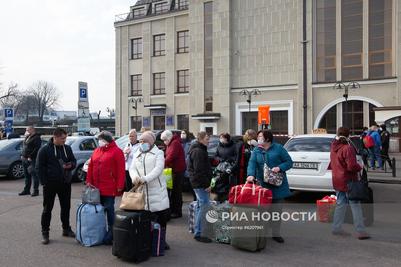 Прибытие спецпоезда Киев - Москва