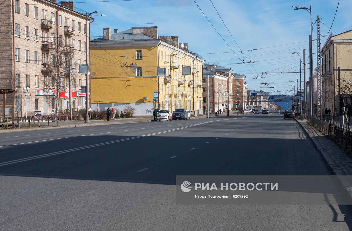 Ситуация в городах России в связи с коронавирусом