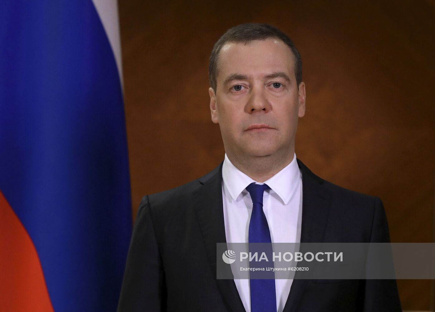 Заместитель председателя Совета Безопасности РФ Дмитрий Медведев выступил с обращением
