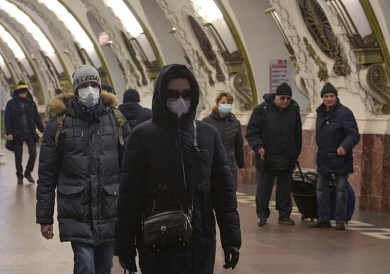 Санкт-Петербург во время режима самоизоляции жителей