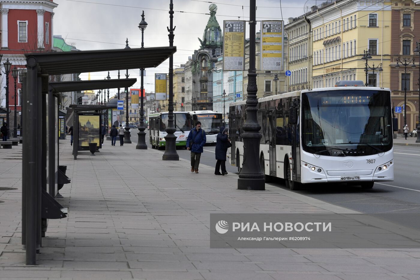 Санкт-Петербург во время режима самоизоляции жителей