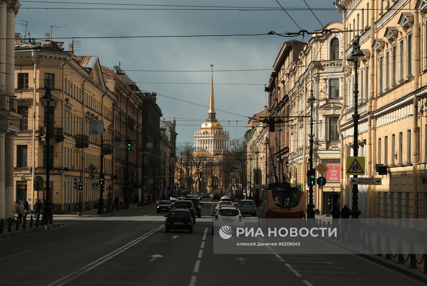 Санкт-Петербург во время режима самоизоляции жителей