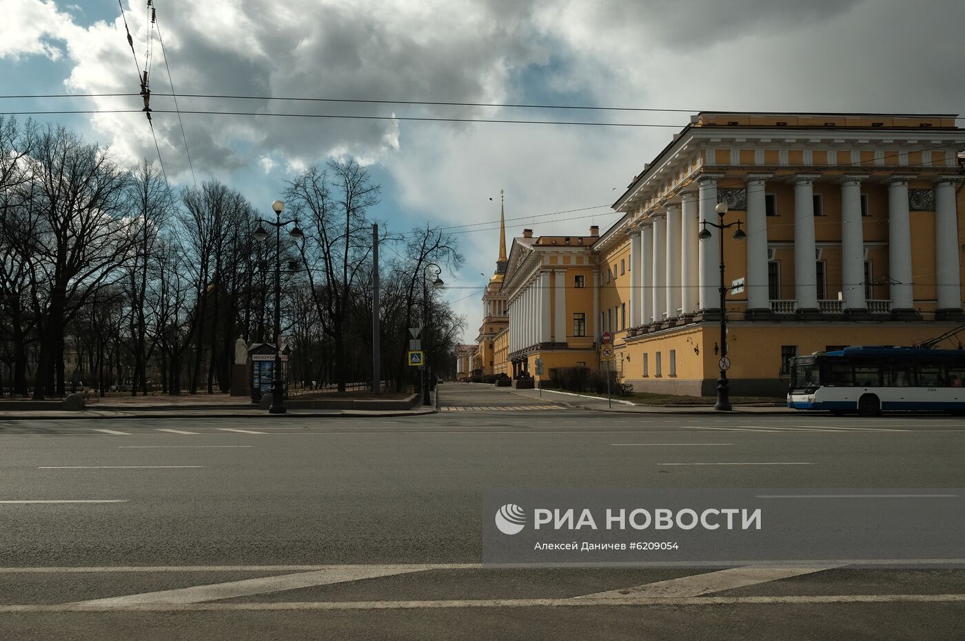 Санкт-Петербург во время режима самоизоляции жителей