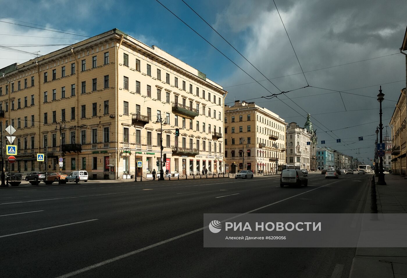 Санкт-Петербург во время режима самоизоляции жителей