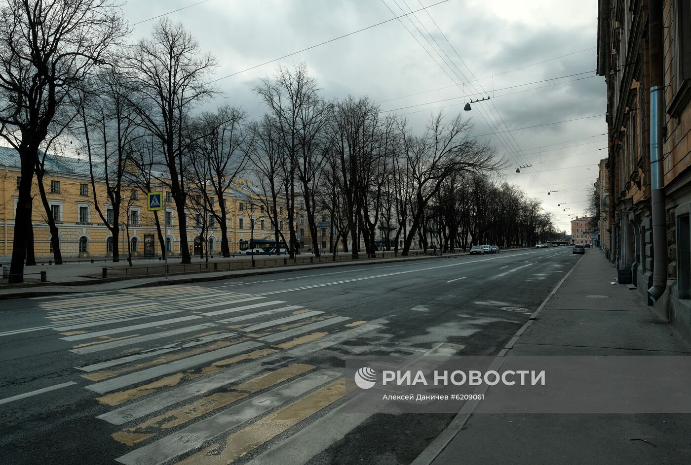 Санкт-Петербург во время режима самоизоляции жителей