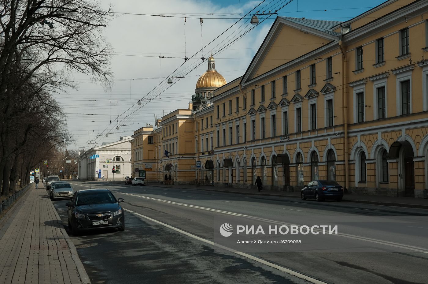 Санкт-Петербург во время режима самоизоляции жителей