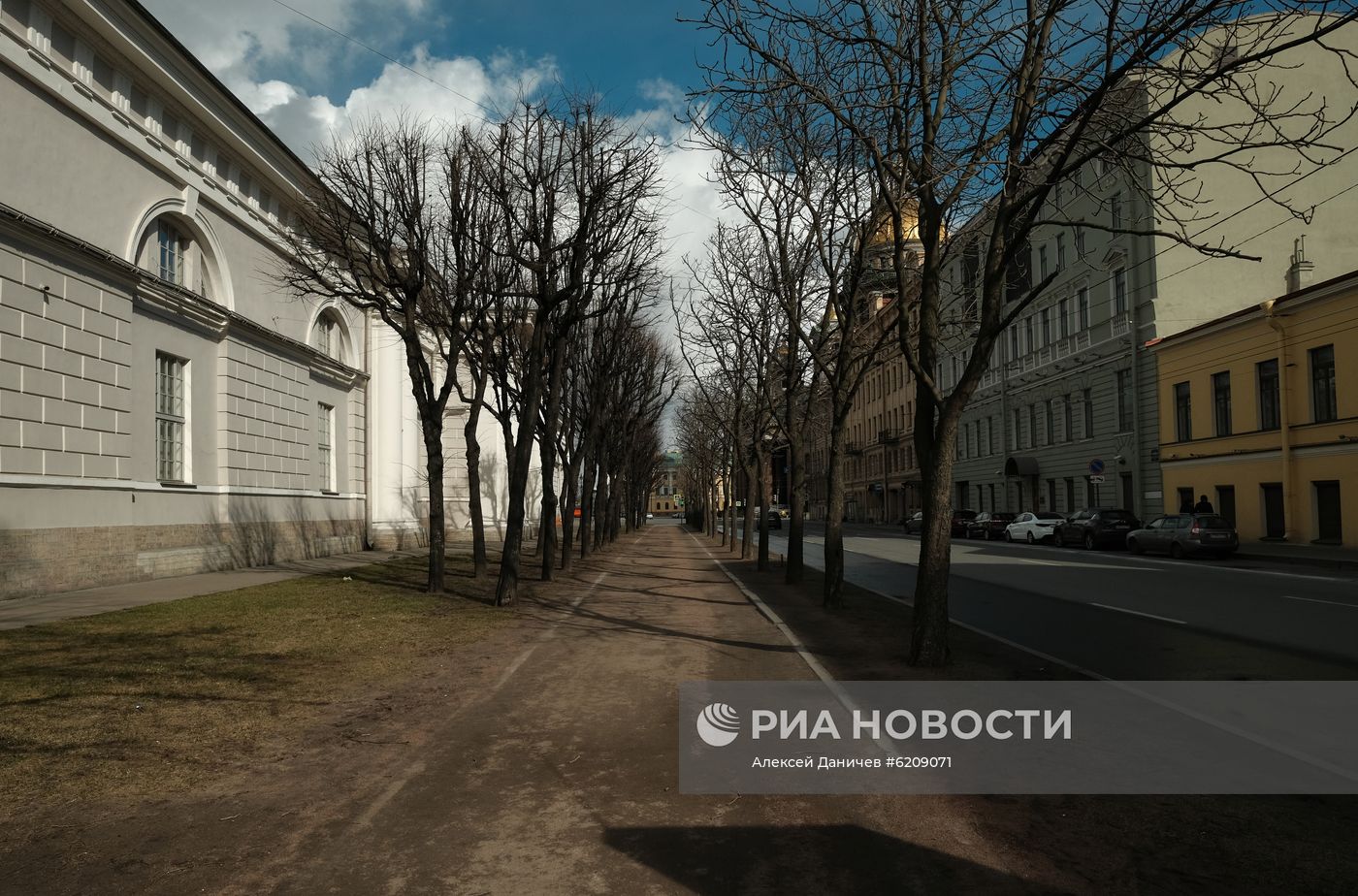 Санкт-Петербург во время режима самоизоляции жителей
