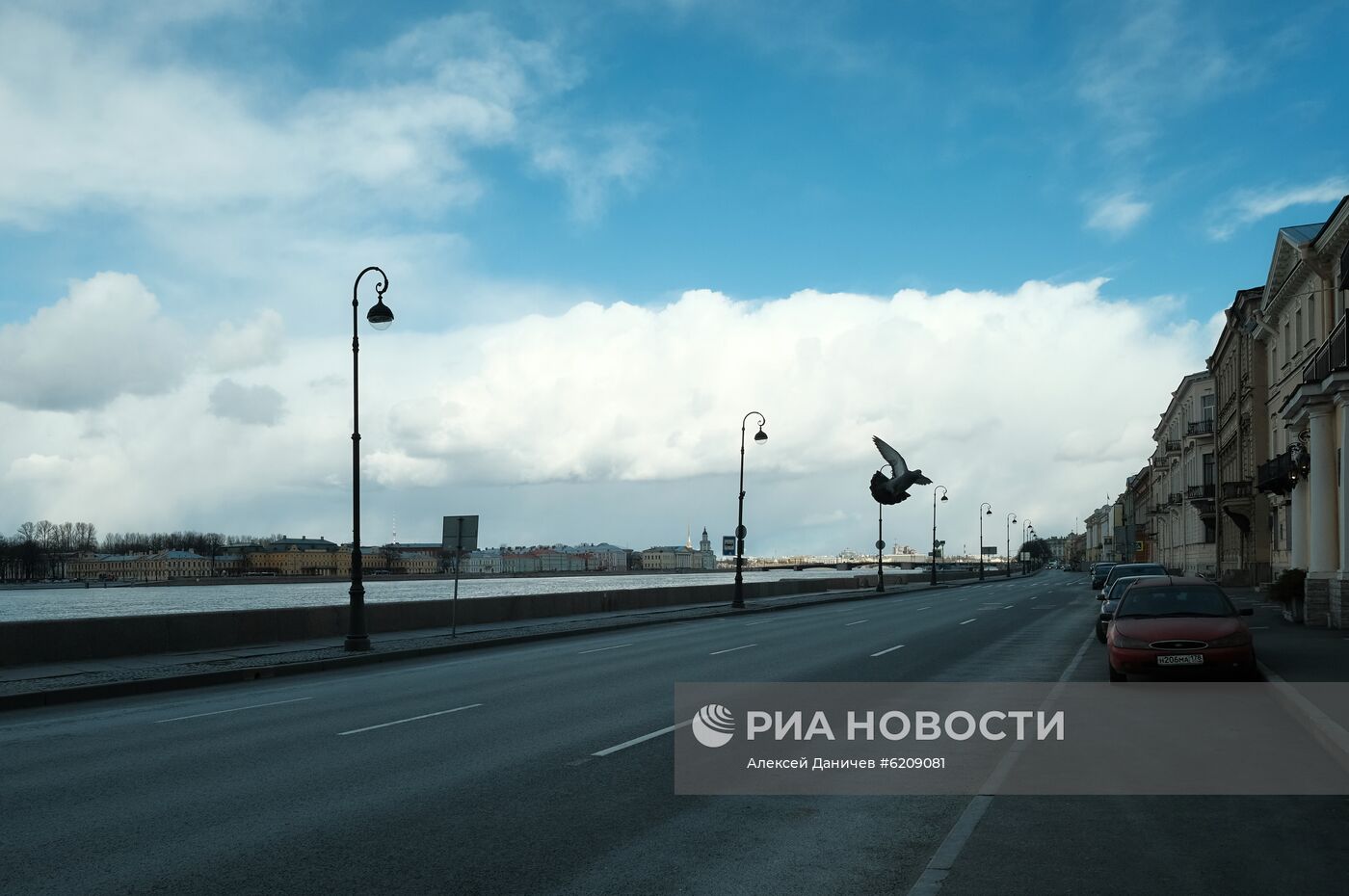 Санкт-Петербург во время режима самоизоляции жителей