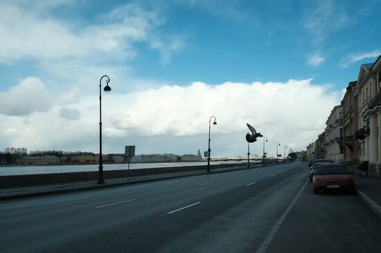 Санкт-Петербург во время режима самоизоляции жителей