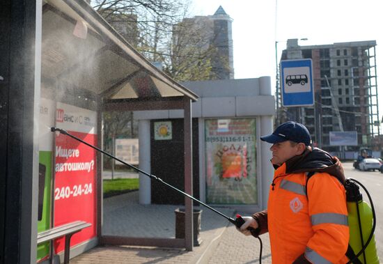 Ситуация в городах России в связи с коронавирусом