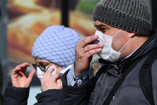 Ситуация в городах России в связи с коронавирусом