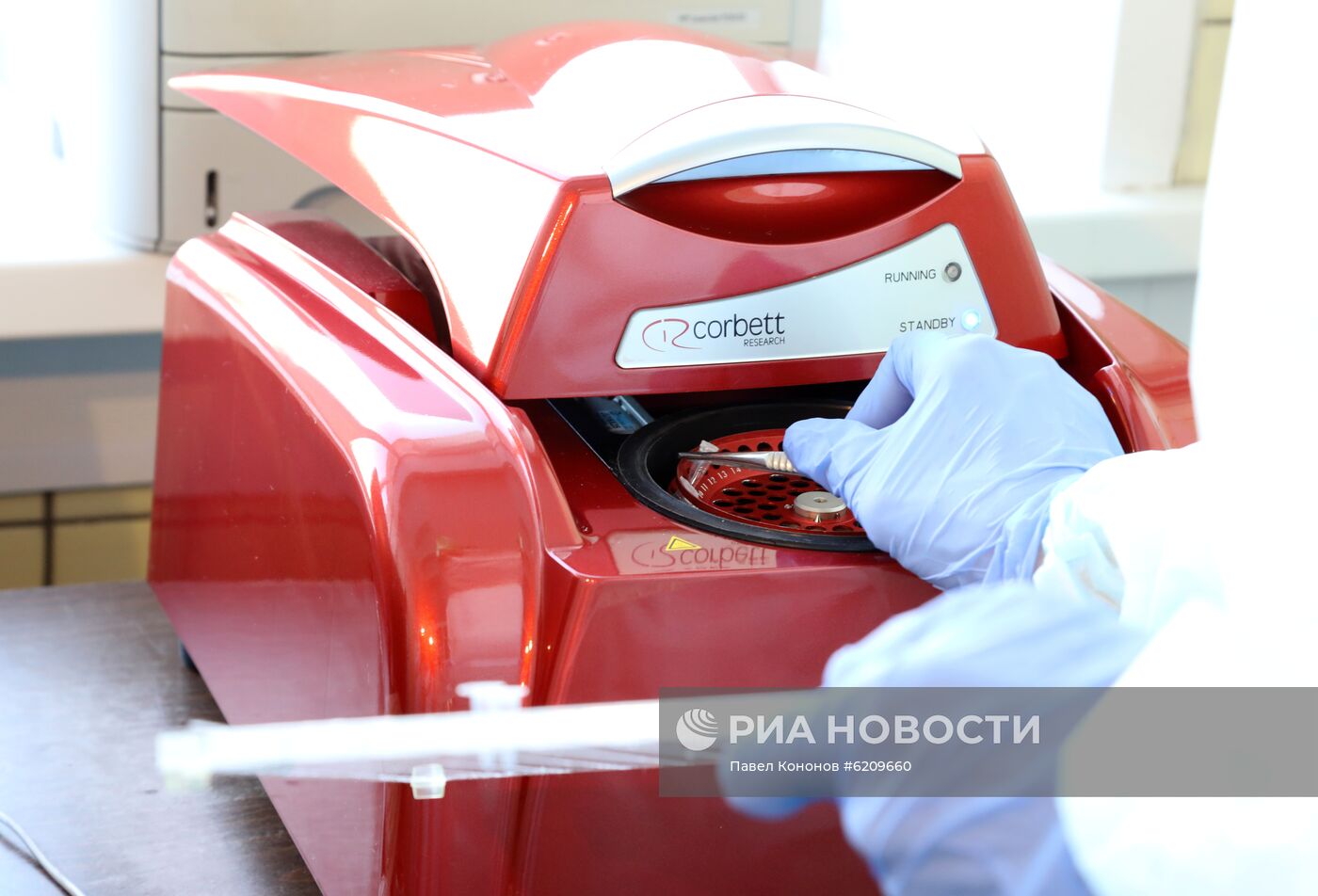 Лаборатория для тестирования на коронавирус в Архангельской области