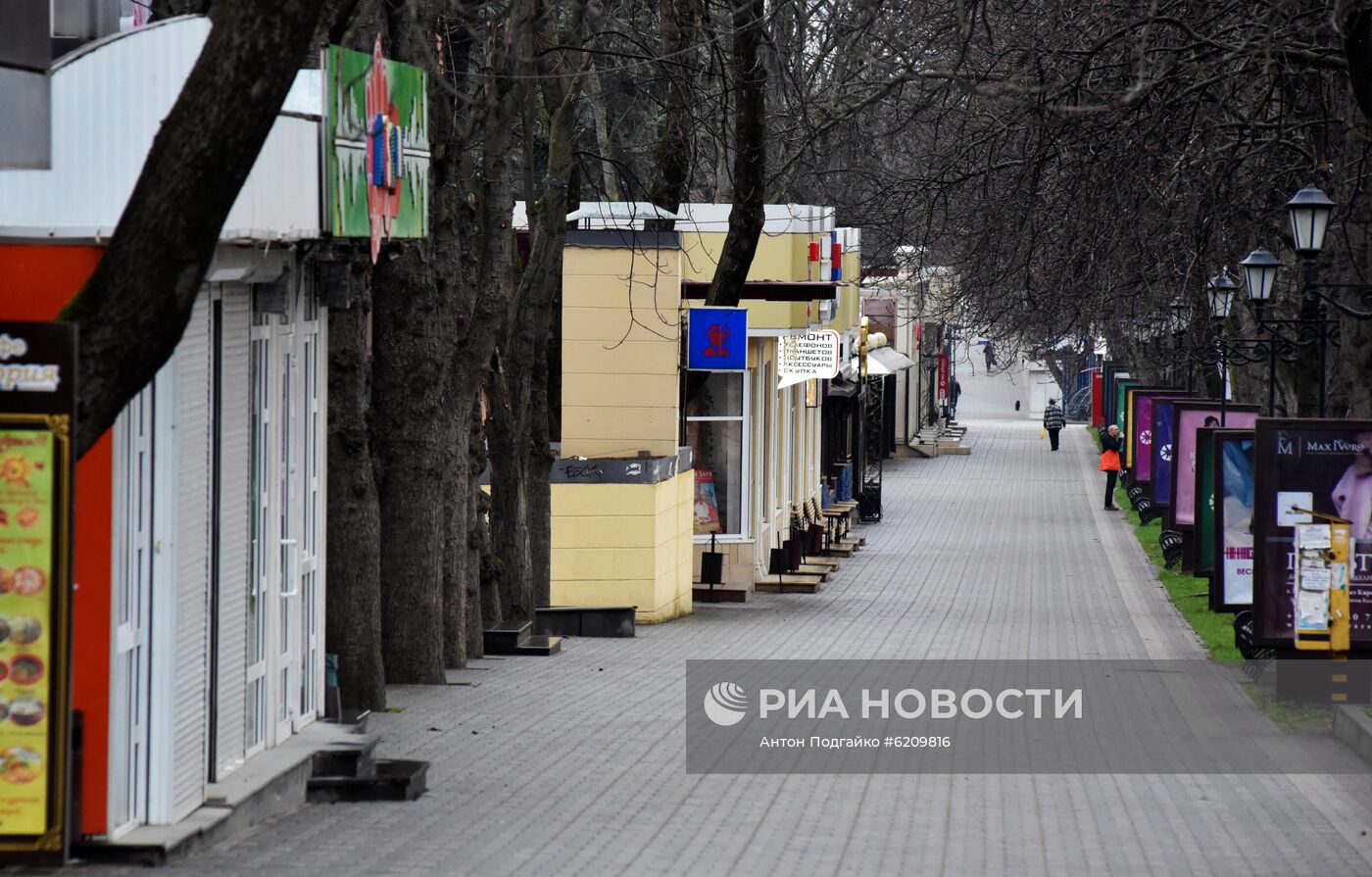 Ситуация в городах России в связи с коронавирусом