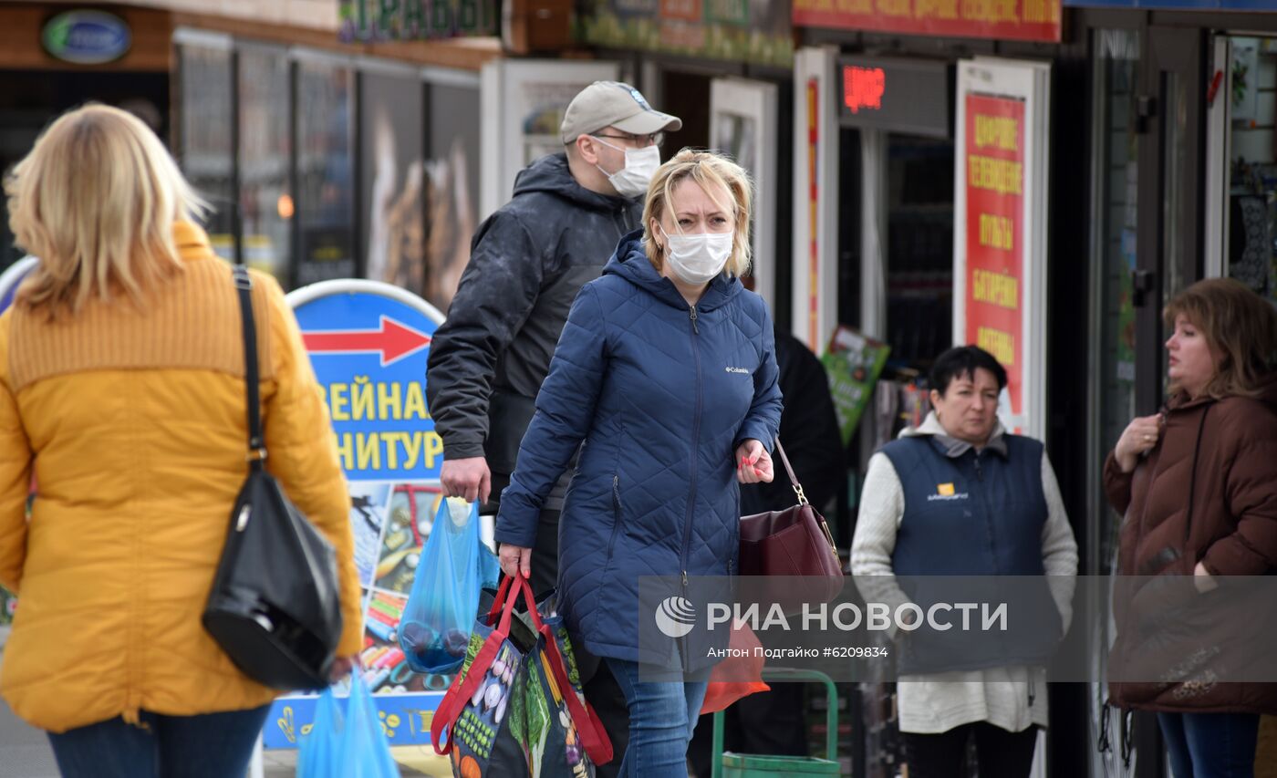 Ситуация в городах России в связи с коронавирусом