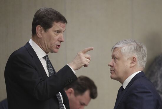 Пленарное заседание Госдумы РФ