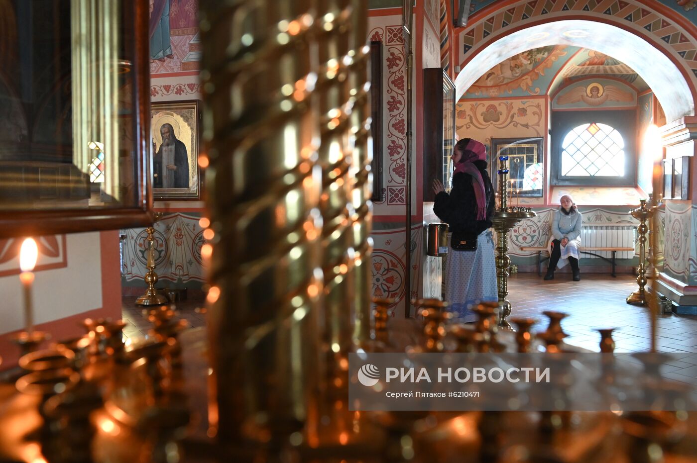 Литургия в храме Казанской иконы Божией Матери в Котельниках