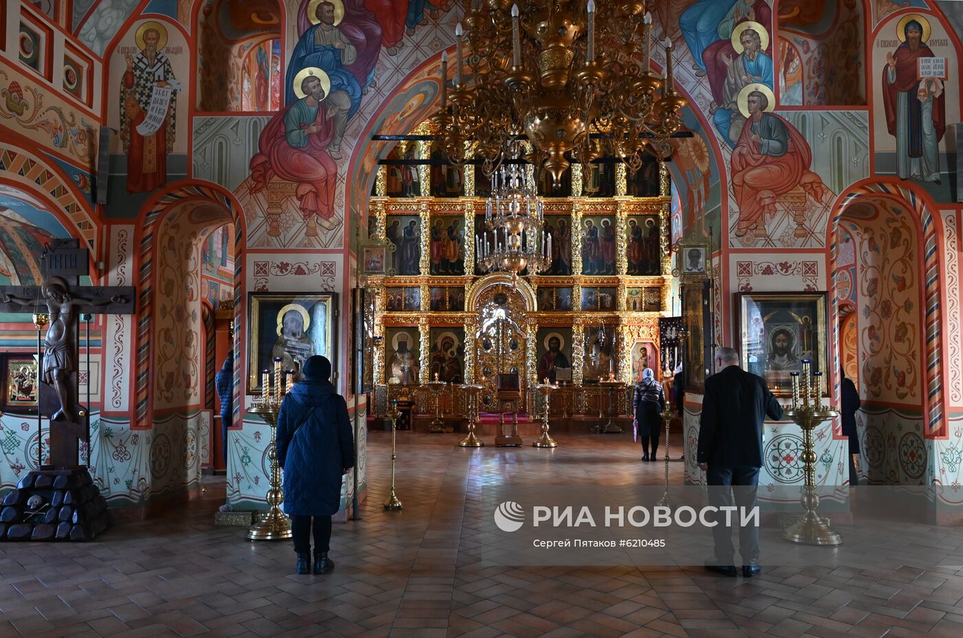 Литургия в храме Казанской иконы Божией Матери в Котельниках