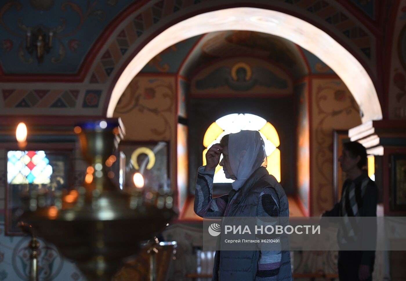 Литургия в храме Казанской иконы Божией Матери в Котельниках