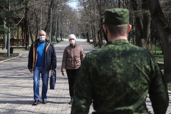 На Ставрополье казаки следят за соблюдением "домашнего режима"