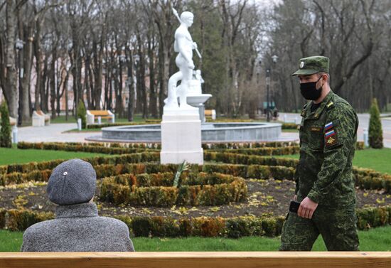 На Ставрополье казаки следят за соблюдением "домашнего режима"