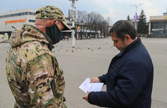 На Ставрополье казаки следят за соблюдением "домашнего режима"