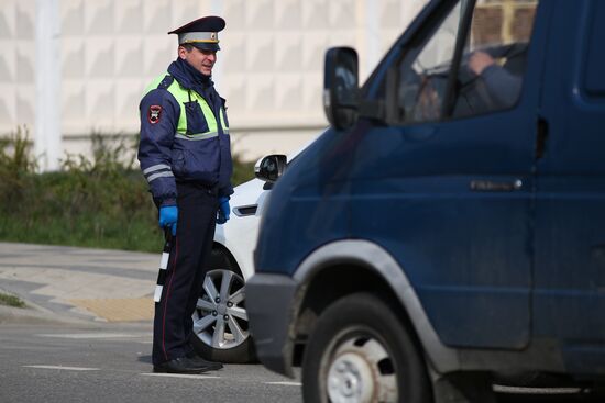 Работа отрядов по контролю за карантином в Краснодаре