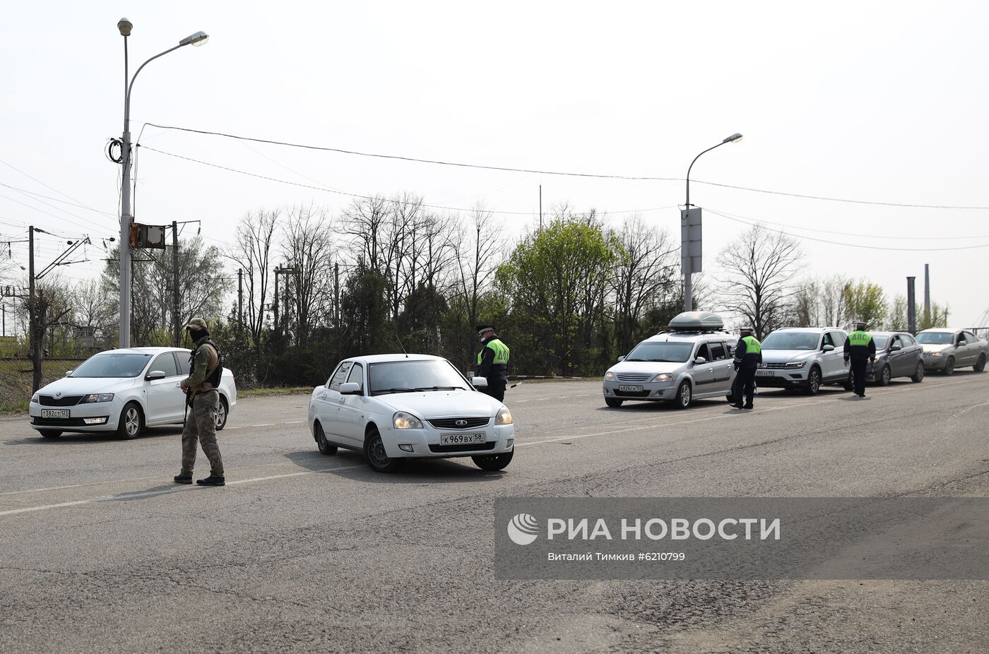 Работа отрядов по контролю за карантином в Краснодаре