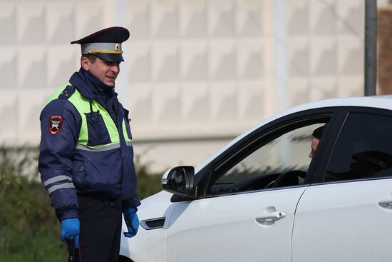 Работа отрядов по контролю за карантином в Краснодаре