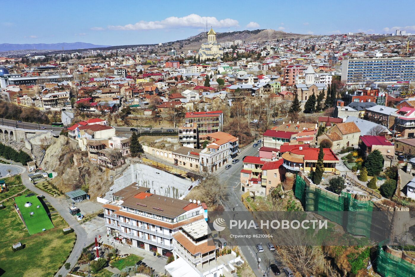 Тбилиси во время пандемии коронавируса