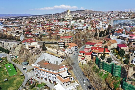 Тбилиси во время пандемии коронавируса