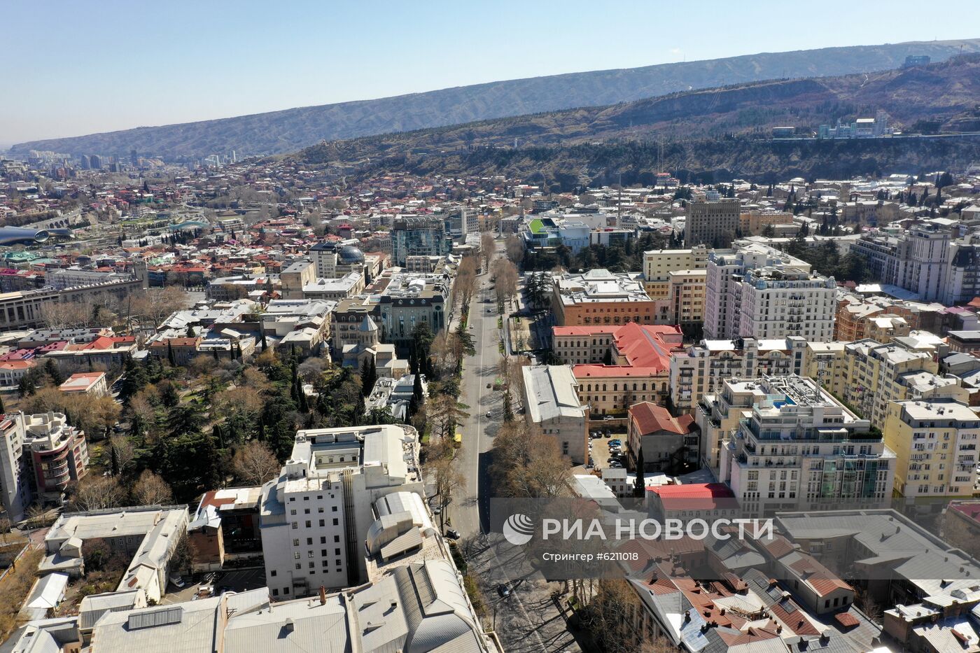 Тбилиси во время пандемии коронавируса