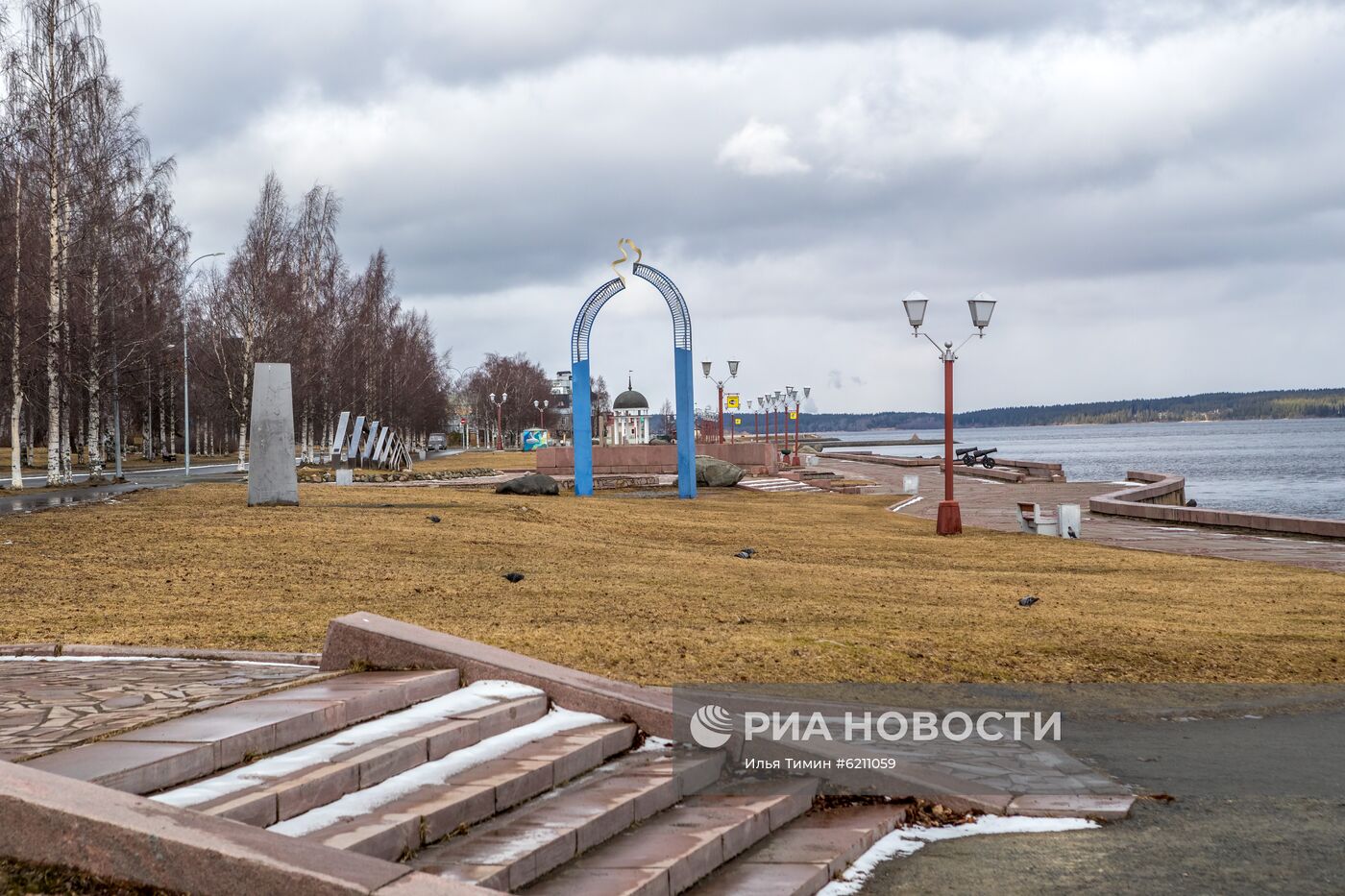 Петрозаводск во время самоизоляции граждан