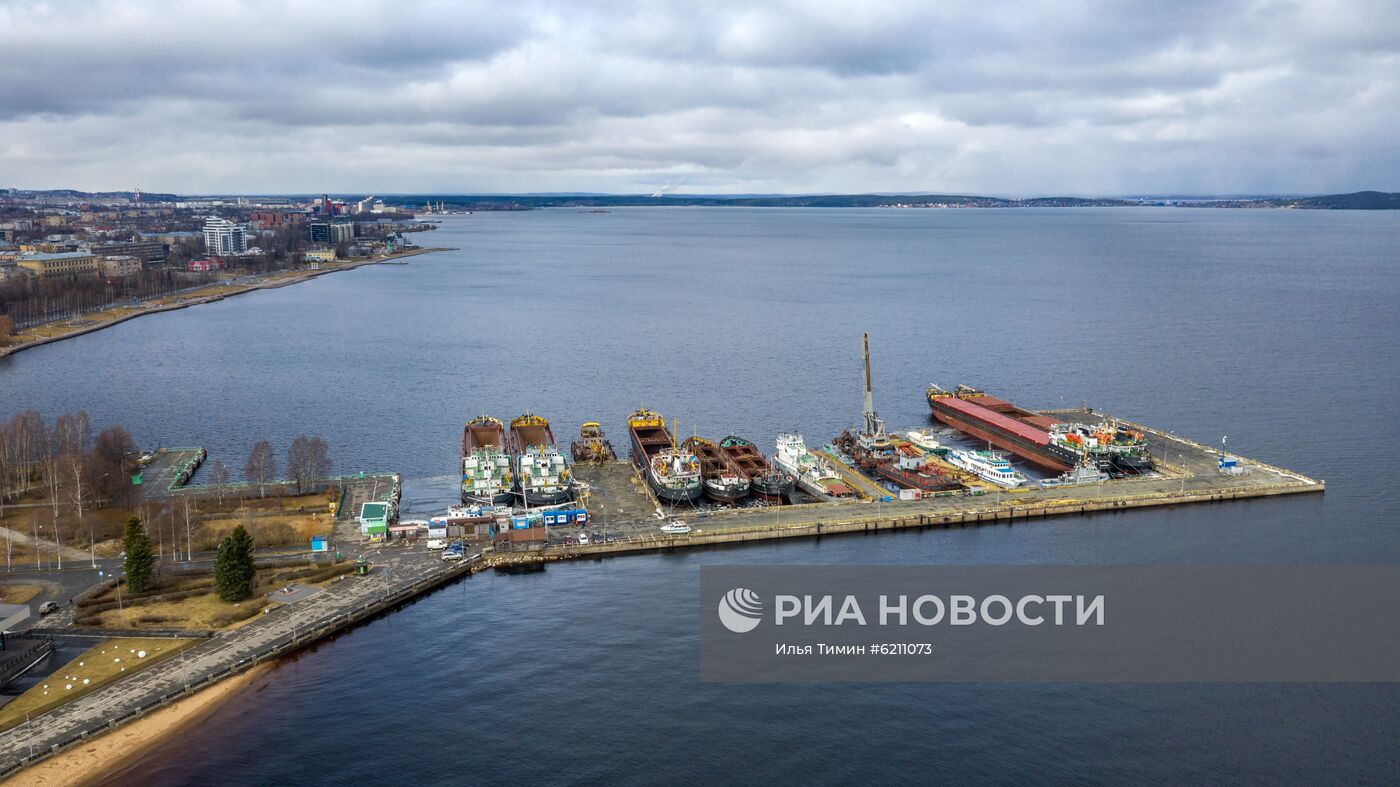 Петрозаводск во время самоизоляции граждан