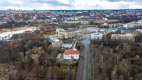 Петрозаводск во время самоизоляции граждан