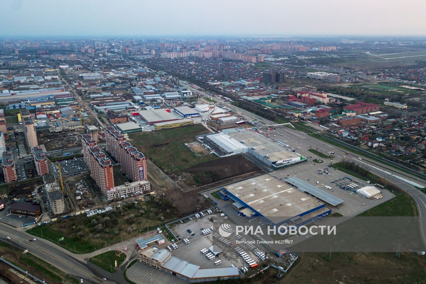 Краснодар во время самоизоляции жителей