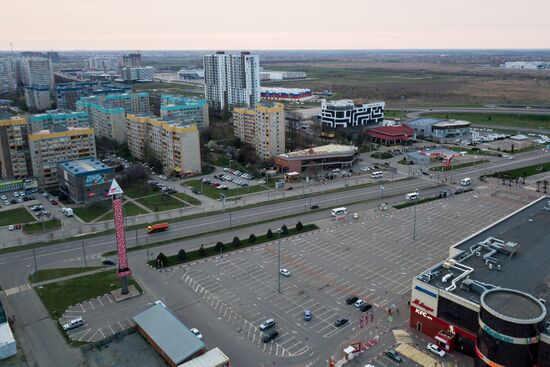 Краснодар во время самоизоляции жителей