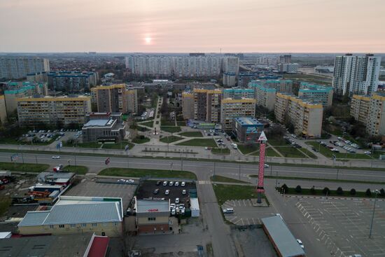 Краснодар во время самоизоляции жителей