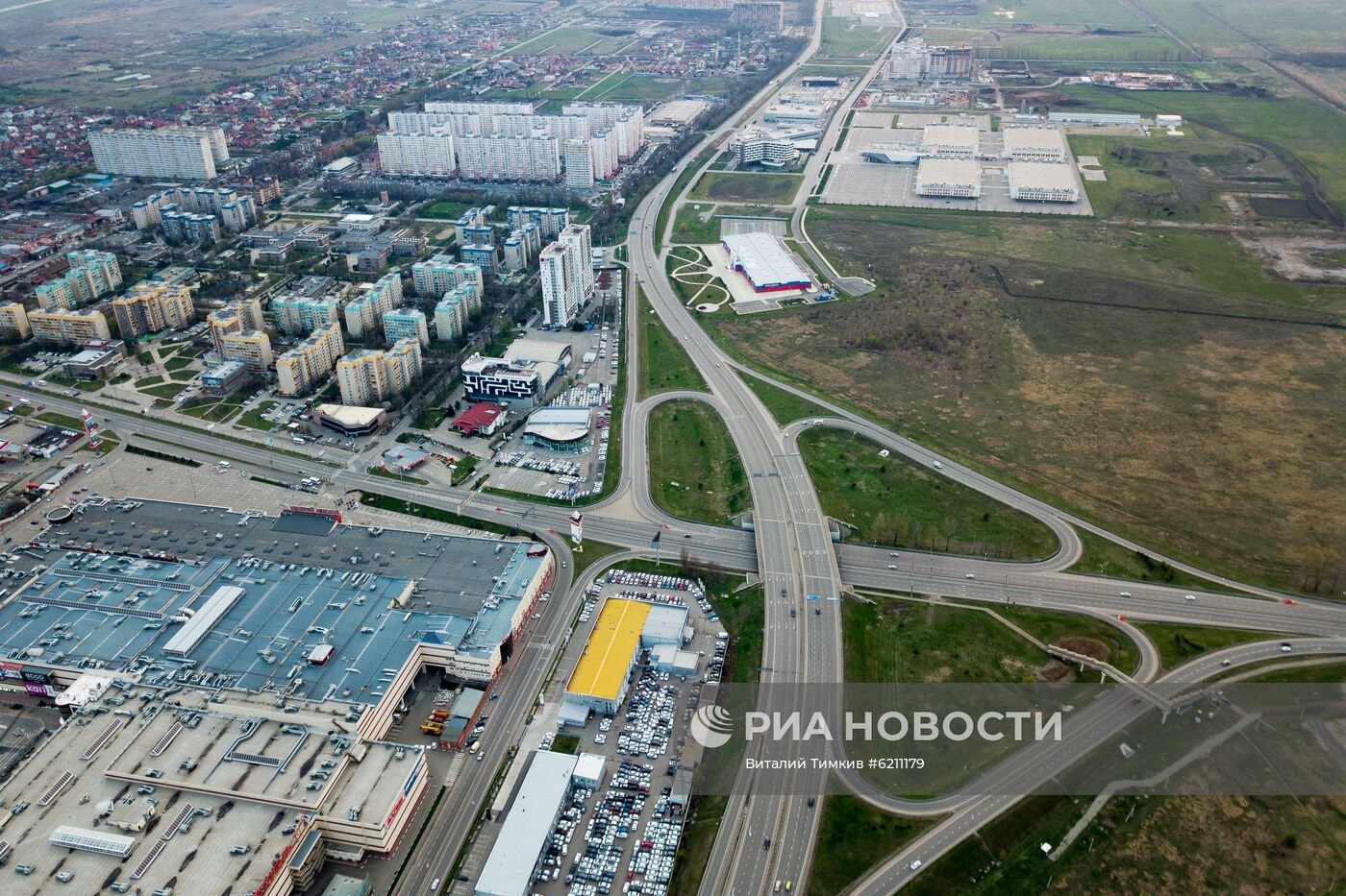 Краснодар во время самоизоляции жителей