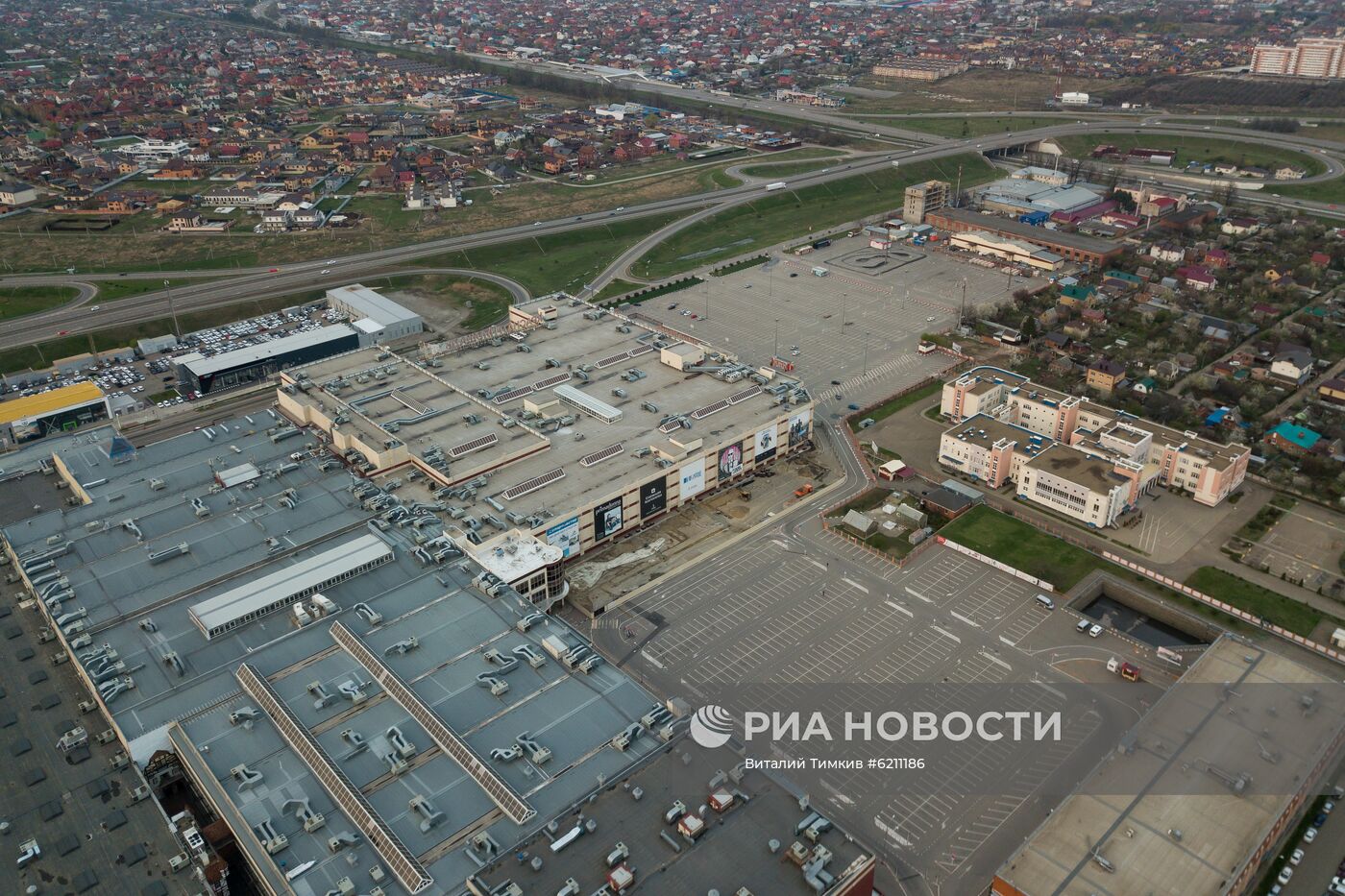 Краснодар во время самоизоляции жителей