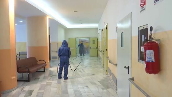 Дезинфекция пансионата для пожилых людей в Брембате-ди-Сопра