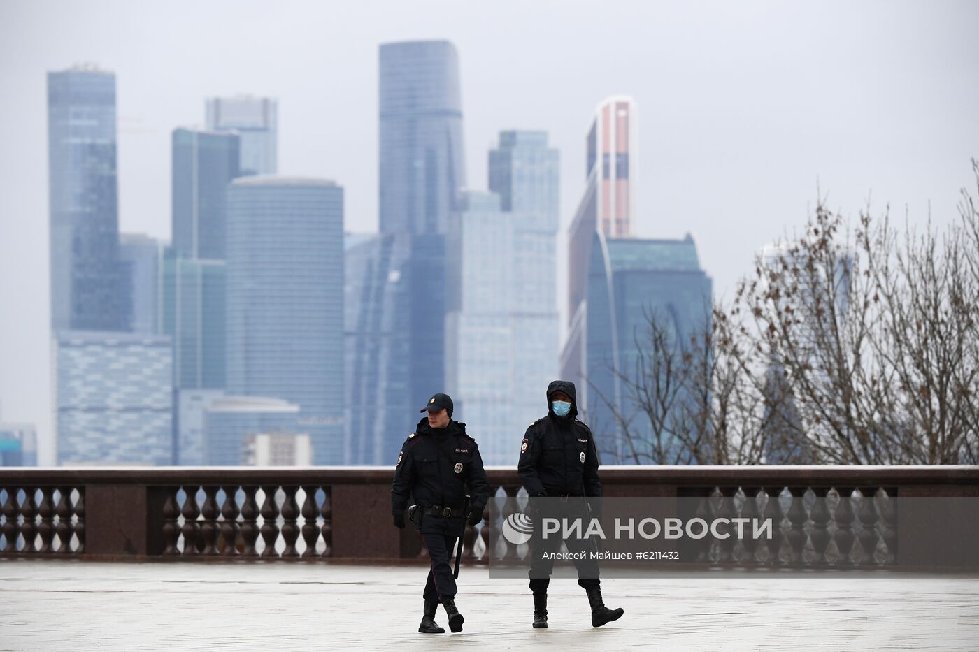 Москва во время режима самоизоляции жителей