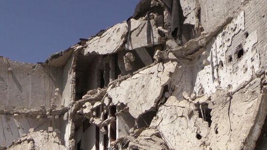 Сирийские власти начали восстанавливать район Эль-Хамдания на окраине города Алеппо