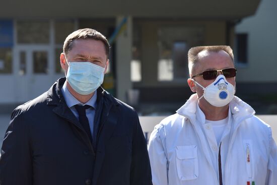 Китай отправил Украине медицинскую помощь для борьбы с коронавирусом