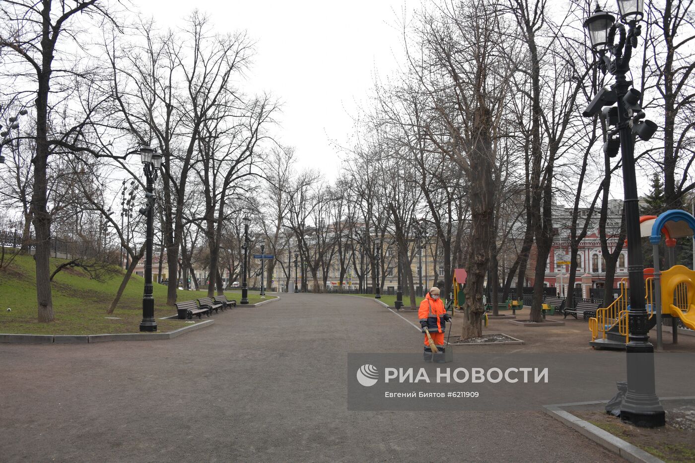 Москва во время режима самоизоляции жителей