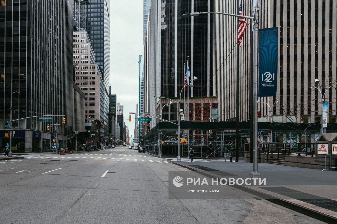 Нью-Йорк во время режима ЧС