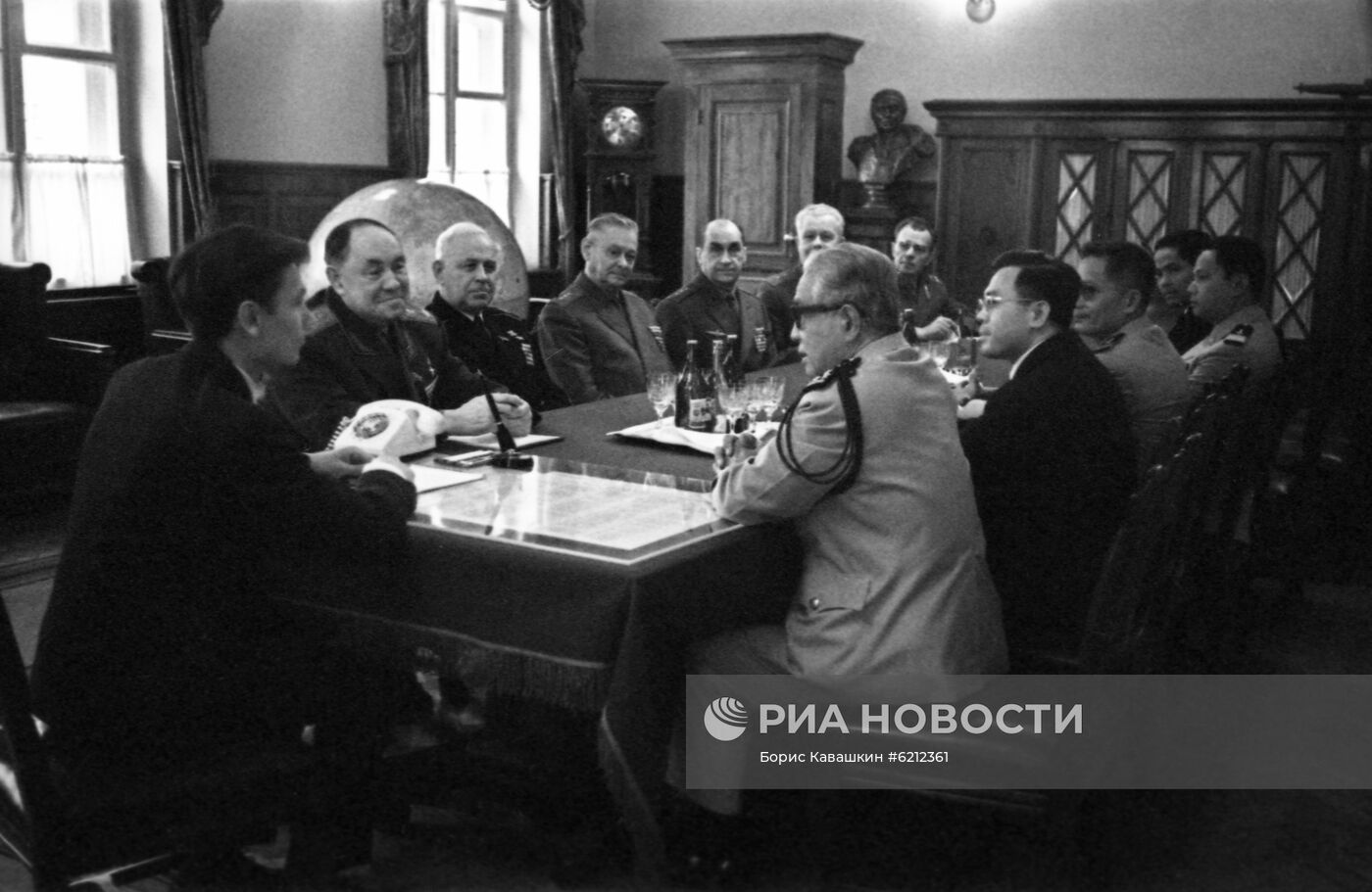 Визит военной делегации Королевства Камбоджи в СССР