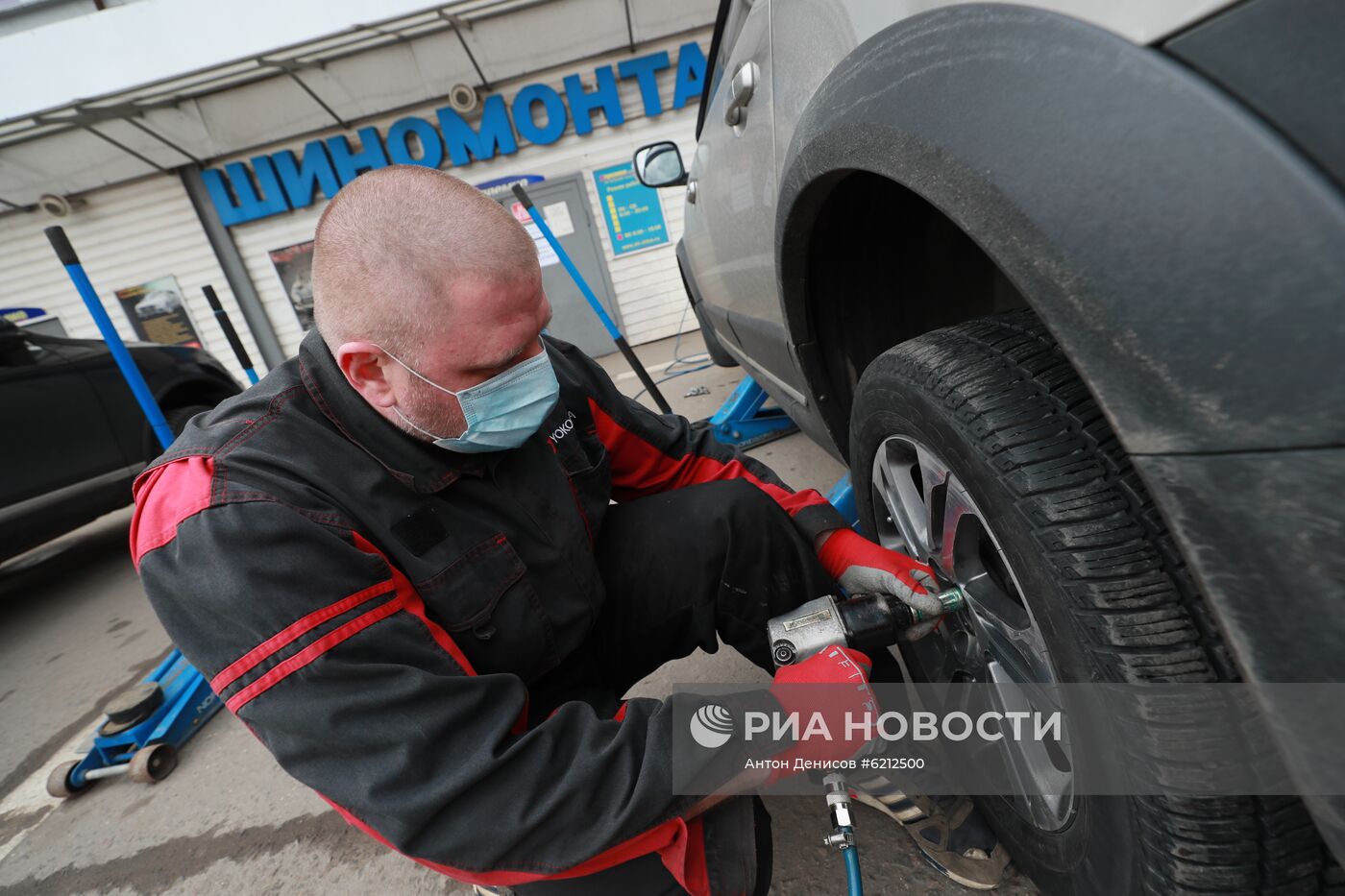 Работа шиномонтажа в Москве в условиях коронавируса