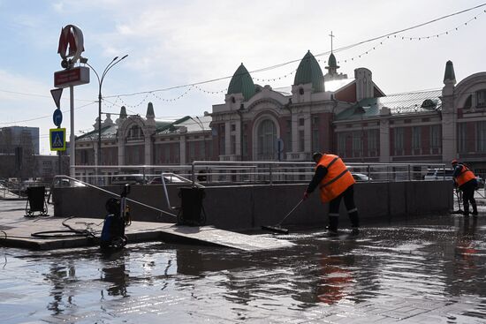 Ситуация в связи коронавирусом в городах России