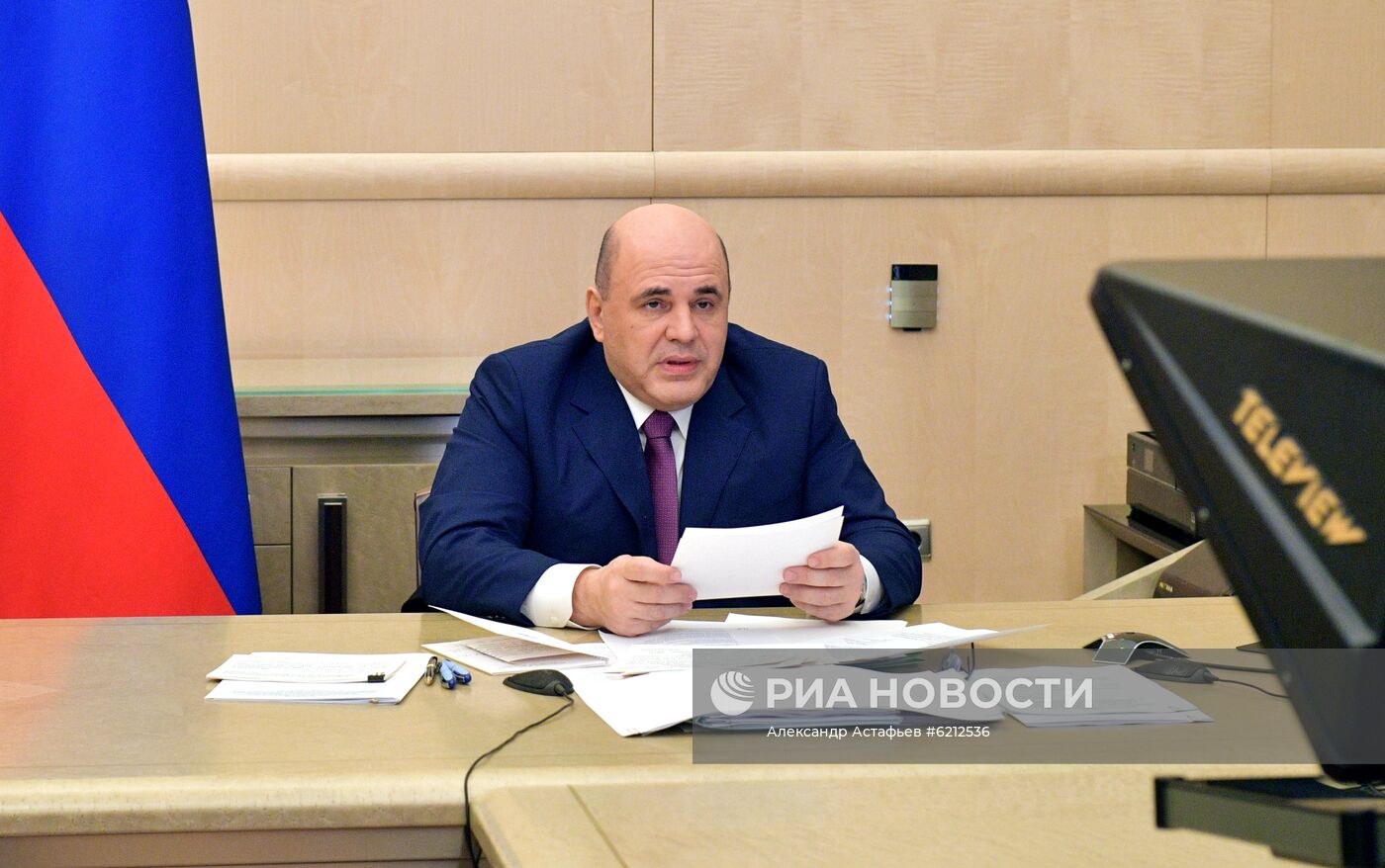 Премьер-министр РФ М. Мишустин провел совместное заседание Координационного совета по борьбе с коронавирусом и рабочей группы Госсовета по противодействию распространению коронавируса